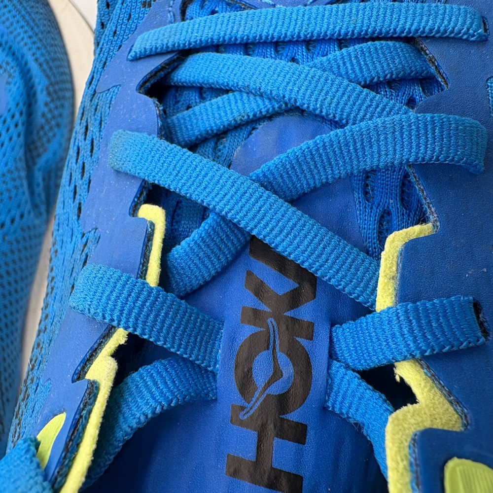 Hoka Men's Rincon 4 Running Shoe Size 13 Electric Cobalt/Navy/ Green - Picture 6 of 11